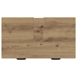 Bathroom Furniture Set with Drawer with Shelf 3 pcs Artisan Oak 3393112