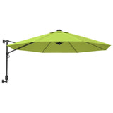 Wall-mounted Parasol Apple Green 290 cm 362889