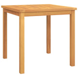 5 Piece Garden Dining Set Solid Wood Teak 3157910
