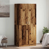 Wardrobe Old Wood 80x52x180 cm Engineered Wood 855882