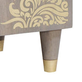 Bathroom Cabinet Grey 38 x 33 x 160 cm Solid Mango Wood 4018794