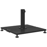 Outdoor Umbrella Base Adjustable Black 45 x 45 x 31 cm Steel 42009946