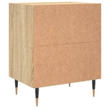 Bedside Cabinets 2 pcs Sonoma Oak 40x30x50 cm Engineered Wood 826771