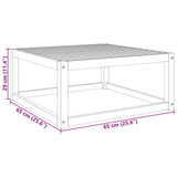 Garden Table Acacia Wood finish Solid Acacia Wood Compact 3278938
