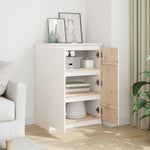 Sideboard White 60x36x84 cm Solid Pinewood 808109