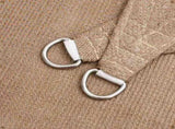 311400 Sunshade Sail 160 g/m Taupe 2,5x4,5 m HDPE
