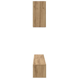 TV Cabinet Set Wall-mounted 5 pcs Artisan Oak Engineered Wood 3393197