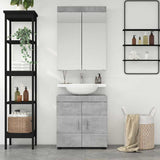 Bathroom Furniture Set TULUM 2 pcs Concrete Grey 3398017