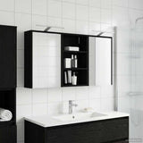 Bathroom Cabinet Set 3 pcs 126 x 16 x 62.5 cm Engineered wood 3403833