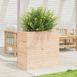 ZNTS Garden Planter 70x40x68.5 cm Solid Wood Pine 3282484