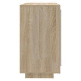 Sideboard Sonoma Oak 80x40x75 cm Engineered Wood 811820