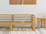 Outdoor Corner sofa White 83 x 83 x 73 cm 901545