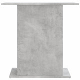 ZNTS Aquarium Stand Concrete Grey 75x36x72.5 cm Engineered Wood 833651