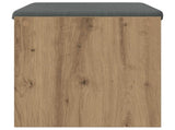 Hall Bench with Cushion Artisan Oak 63 x 38 x 40 cm 891551
