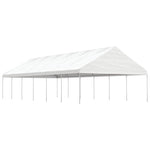 Gazebo with Roof White 13.38x5.88x3.75 m Polyethylene 3155522