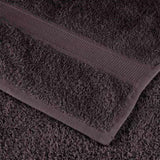 Towels 10 pcs Anthracite 100x200 cm 360 gsm 100% Cotton 136699