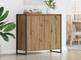 Shoe Cabinet Artisian Oak 79 x 36 x 100 cm Engineered Wood 886467