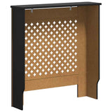 MDF Radiator Cover Black 78 cm 325568
