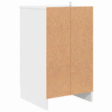 Bedside Cabinet White 38 x 38 x 66 cm Engineered wood 883374