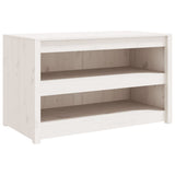 Outdoor Kitchen Cabinet MEPPEL White 106x55x64 cm Solid Wood Pine 832334