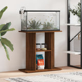 Aquarium Stand Brown Oak 60x30x60 cm Engineered Wood 833574