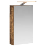 Bathroom Mirror Cabinet with Shelf Smoked Oak 30 x 10.5 x 50 cm 889019