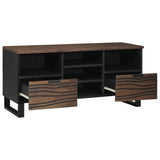 TV Units with Drawer Walnut 100 x 33 x 46 cm Engineered wood 4018026