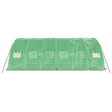 Greenhouse with Steel Frame Green 30 m² 6x5x2.3 m 3188084