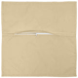 Cushion Cover 6 pcs HOUTEN Beige 80 x 80 cm Polyester 921712