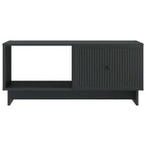Coffee Table Black 90 x 50 x 40 cm Engineered Wood 894036