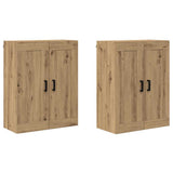 Wall-mounted Cabinet 2 pcs Artisan Oak 69.5 x 34 x 90 cm 3415580