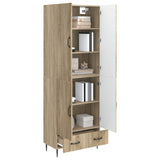 Cabinet Set 2 pcs 66 x 34.5 x 95 cm Engineered Wood 3416612