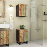 Bathroom Cabinet 38x33x58 cm Solid Wood Reclaimed 351996