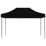 ZNTS Foldable Party Tent Pop-Up Black 440x292x315 cm 4004966