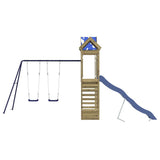 Outdoor Playset Impregnated Wood Pine 3279171