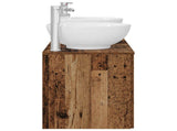 Bathroom Furniture Set 3 pcs Old Wood 49.5 x 44.5 x 65 cm 3405905