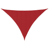 Sun Shade Sail Red 7x5x5 m 100% Polyester Oxford 42002290