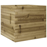 Garden Planter 50x50x45.5 cm Impregnated Wood Pine 847247