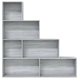 Book Cabinet Grey Sonoma 155x24x160 cm 815361
