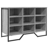 Shoe Cabinet Grey Sonoma 90x38x61.5 cm Engineered Wood 848647