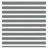 Zebra Blind Dark Grey 150x100 cm Fabric Width 145.9 cm Polyester 4014115