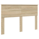Storage Bed with Drawer Sonoma Oak 140 x 190 cm Engineered Wood 3410800