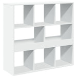 Room Divider White 100x33x94.5 cm Engineered Wood 3309510