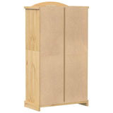 Wardrobe Corona 102x52x186 cm Solid Wood Pine 4012156