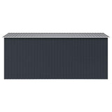 Garden Shed Anthracite Galvanised Steel Large Garden Shed 143346