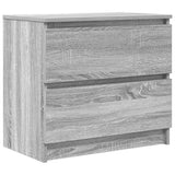 TV Cabinet Grey Sonoma 60x35x54 cm Engineered Wood 861783
