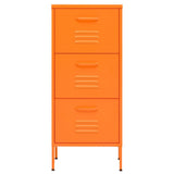 Storage Cabinet Orange Steel Medium Levelers Storage Cabinet 336183