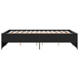 Bed Frame without Mattress Black 140x190 cm 3279897