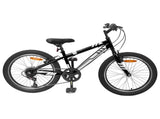 Mountain Bike 24'' 6-Speed for 8-12 Years Old Black 42009751