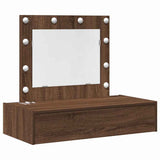 Dressing Table Brown 83 x 40 x 70 cm Engineered Wood 865232